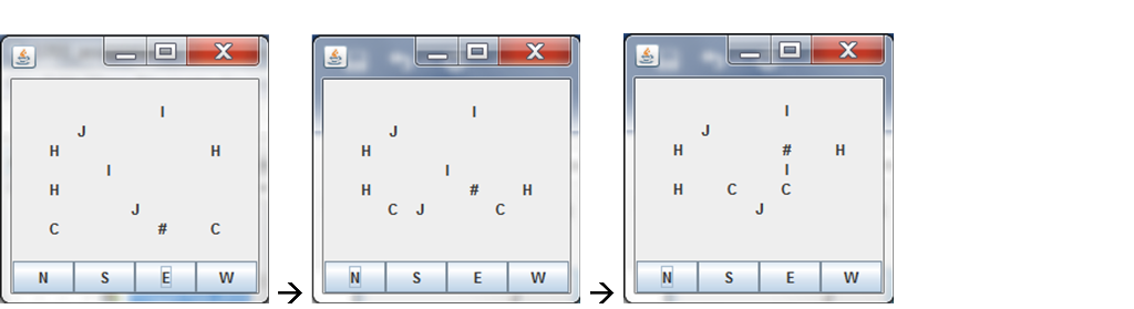 in Java. You will be creating a set of different non-player character