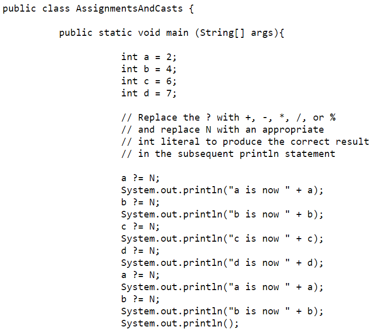 do not write code in places other than where I indicate, unless