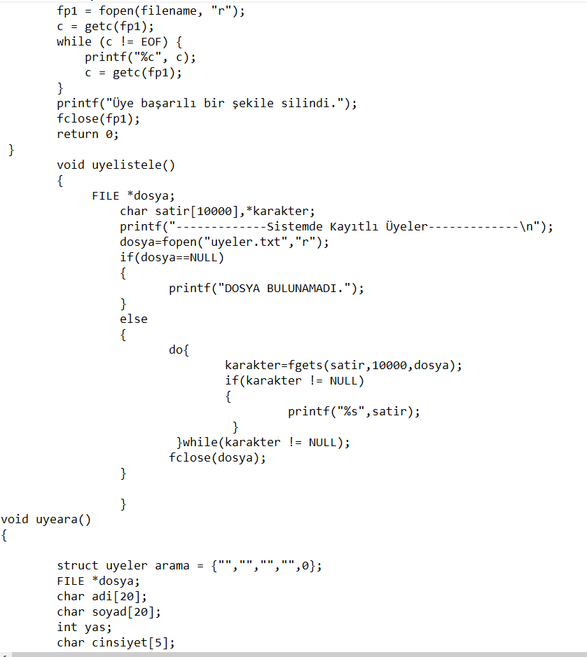 does, the functions used and the operations performed. I need to make