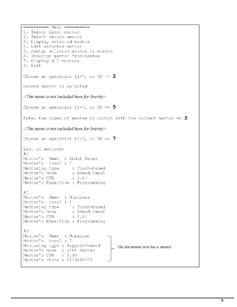 good CPAs. Mentee's progress are kept track based on their levels, from