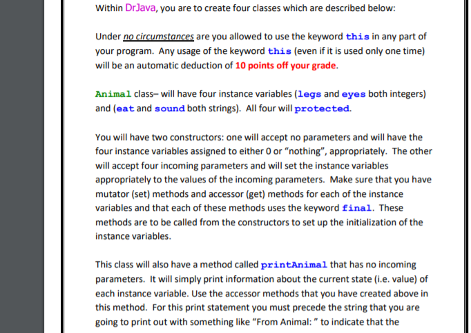 Need Help with a Question coded in Java. It also needs to