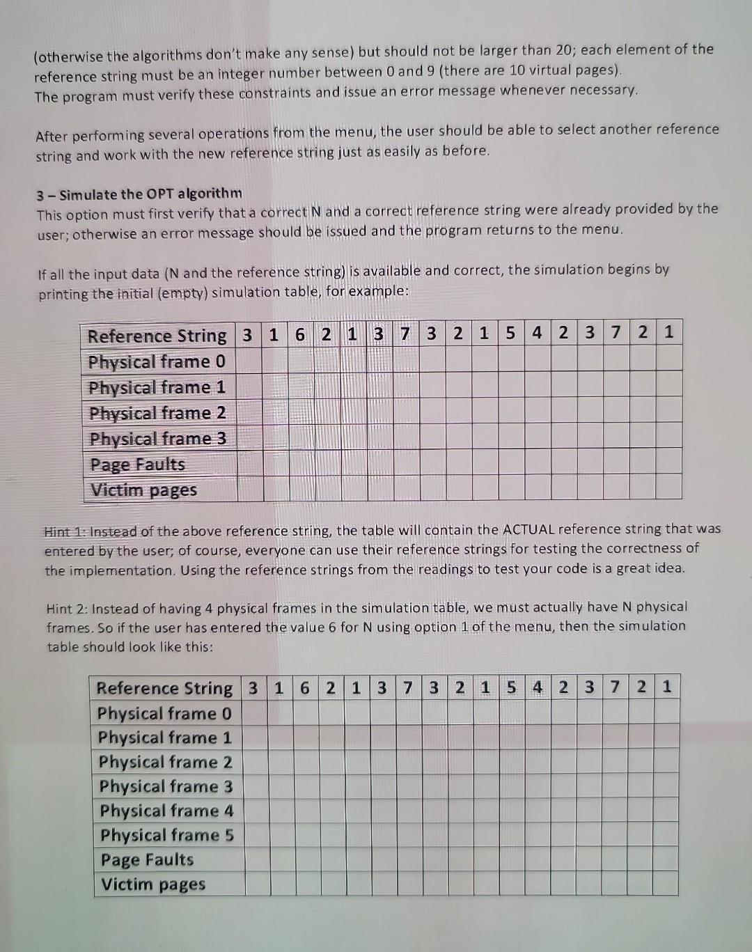 a Java or C/Ct+ (the choice is yours) program for a Demand