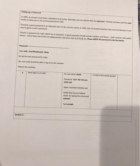 files in the directory Section Environment Variables The system uses the dot