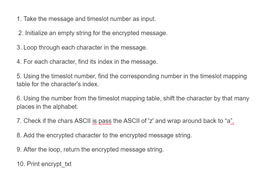 Please make a flow chart using the right shapes for this algorithm