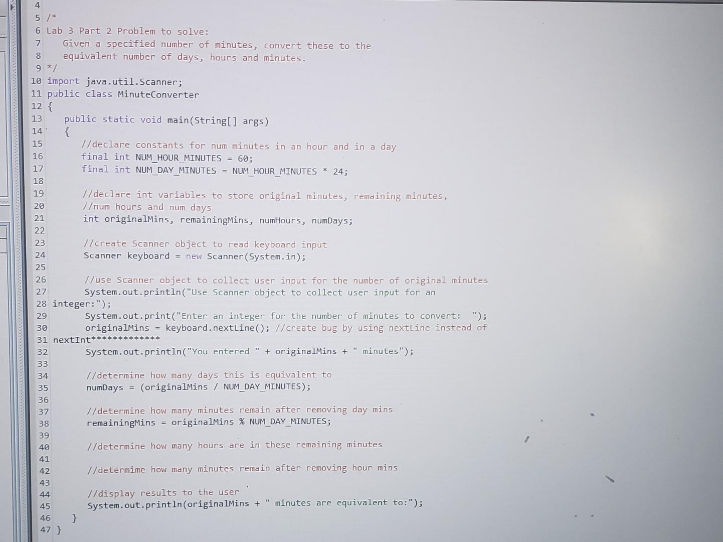can someone correct my code to get it to do this
