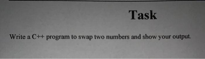 divisor and dividend should be integers. Display the output. Task Write a