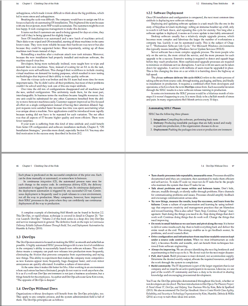 Chapter Climbing Out of the Hole page intentionalhy left blank Some system