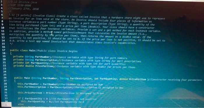  I need help completing this problem. I am writing the code