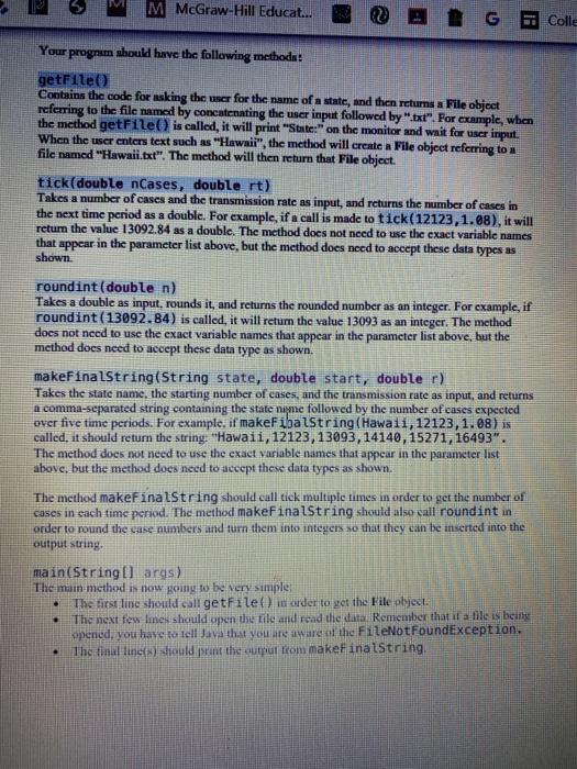 Objectives: Writing methods o Specifying a parameter list and sending arguments to