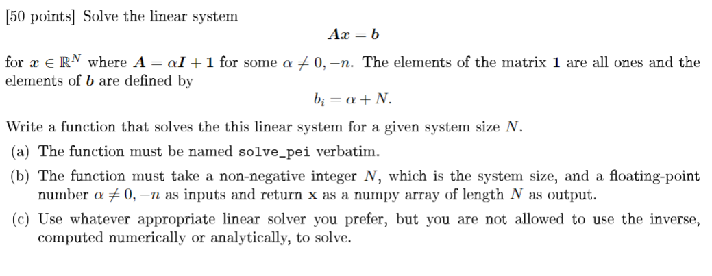  Please solve using Python 