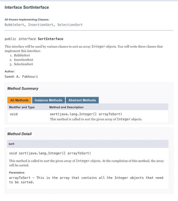 driver interface has 2 pictures and the java code for TestTimes will