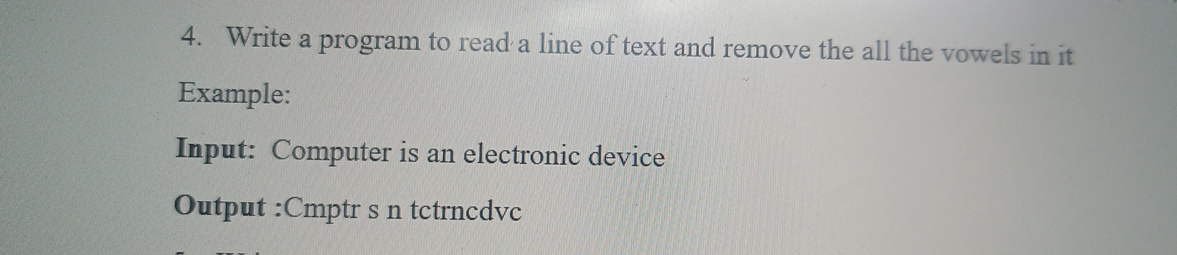  Write a program in C language to read a line of