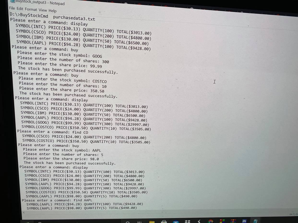 class and create and manage a list of objects Description: Improve and