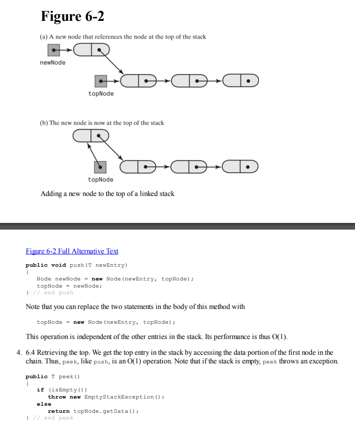 T pop(); public T peek(); public boolean isEmpty(); StackArray.java package stacks220; import