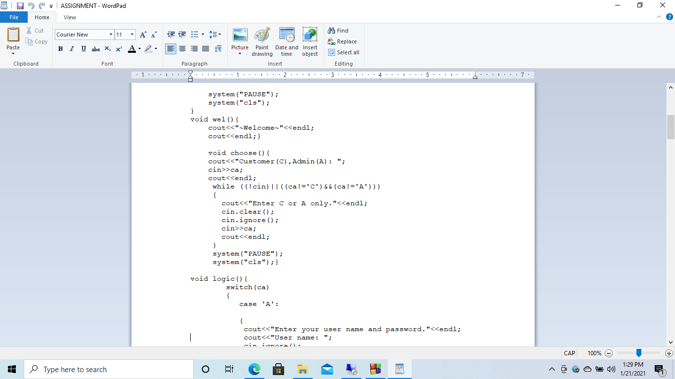 temperature recording system is created below.In this system, componenets such as sequence,selection(if..else)