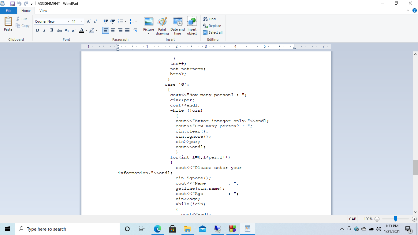 the product or service; ongoing production costs; procurements, such as, major hardware/software