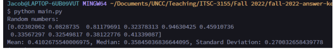 please help! Create a virtual environment (with any name) and activate it.