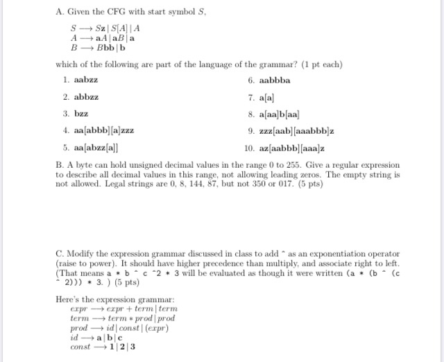 I need help with the following programming language structure problems, thank you!