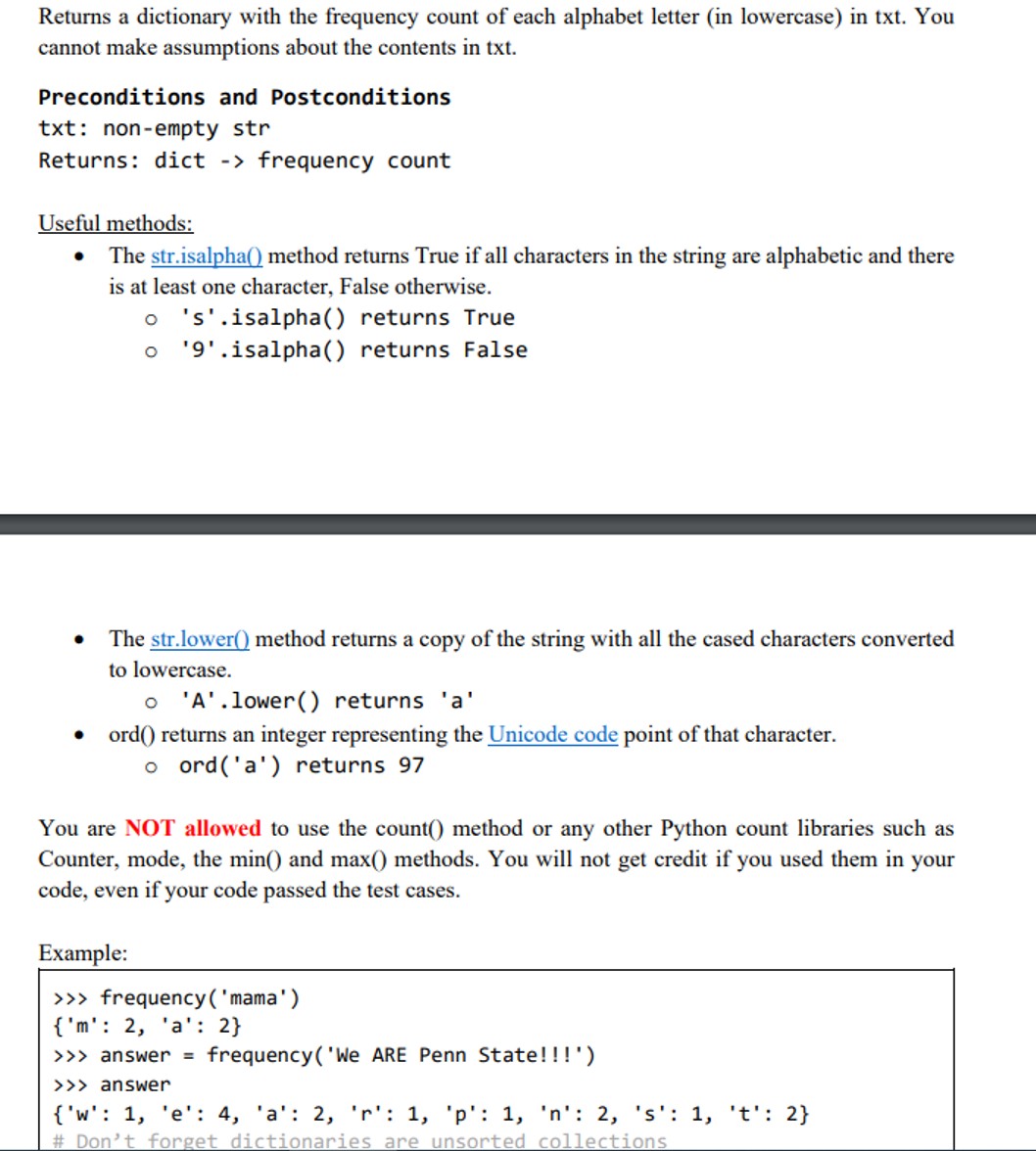  . For example no global variables are allowed to be used,