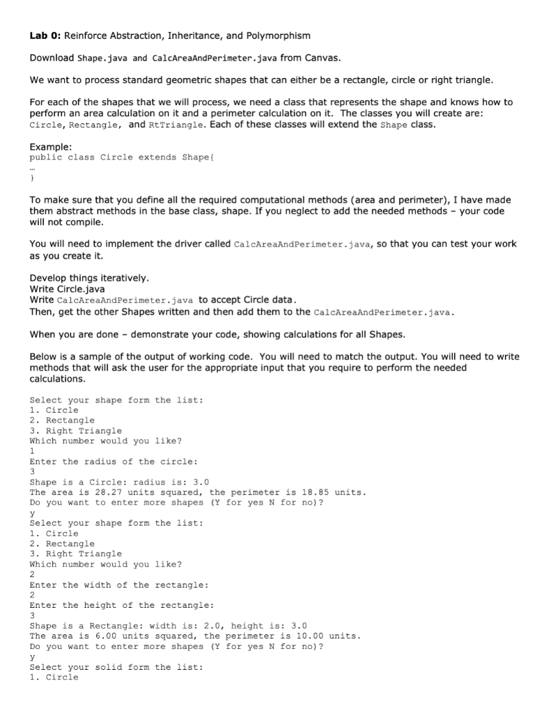 Need this lab done for computer science as soon as possible. I