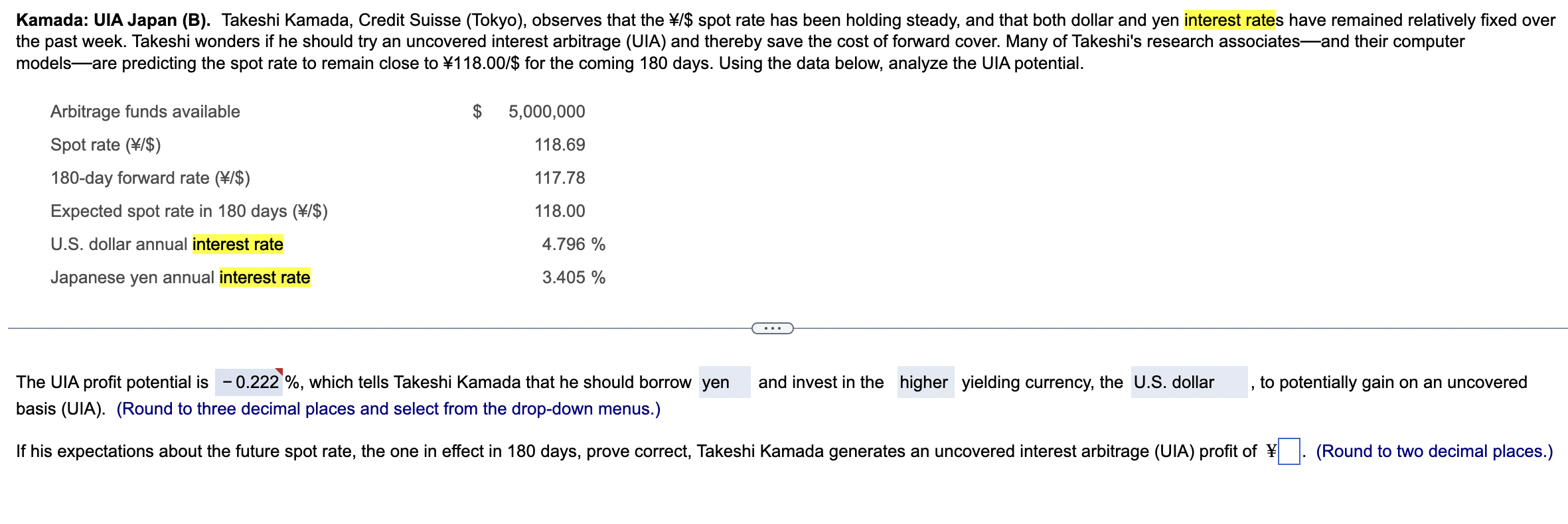  models - are predicting the spot rate to remain close to