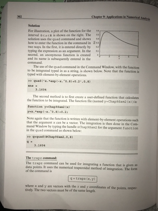 to calculate the following integral: tYap020 0.8 0.2) dx in excei L)