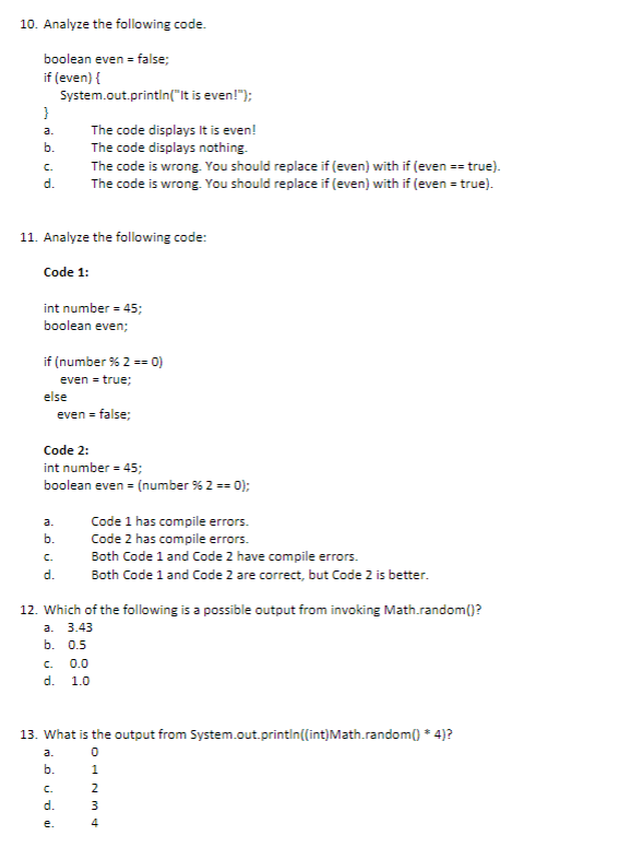 2. In Java, the word true is a. a Java keyword b.