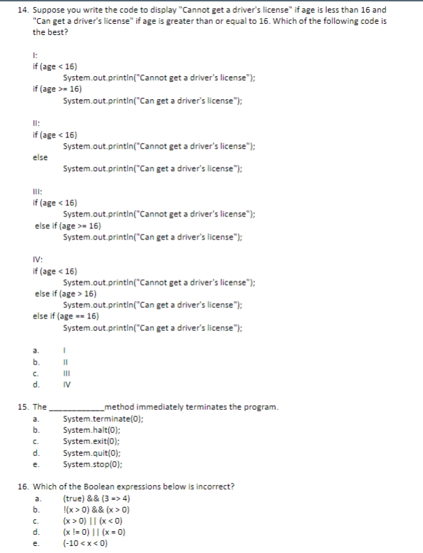 a Boolean literal c. same as value 1 d. same as value