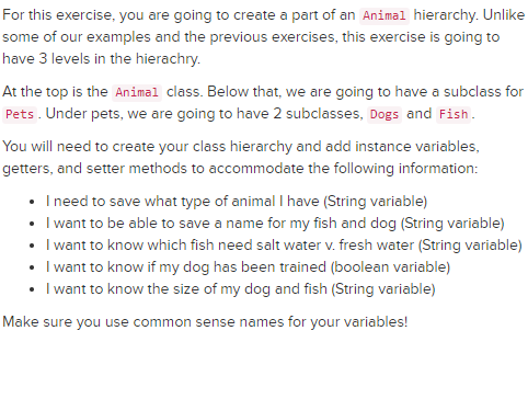 For this exercise, you are going to create a part of