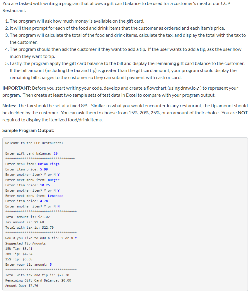 Write code on Python use the loop function "for i in range"