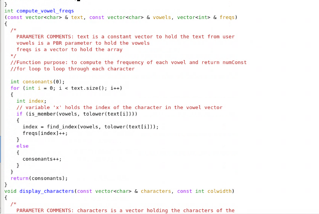otherwise works fine. My program is below. Text of Code: #include #include