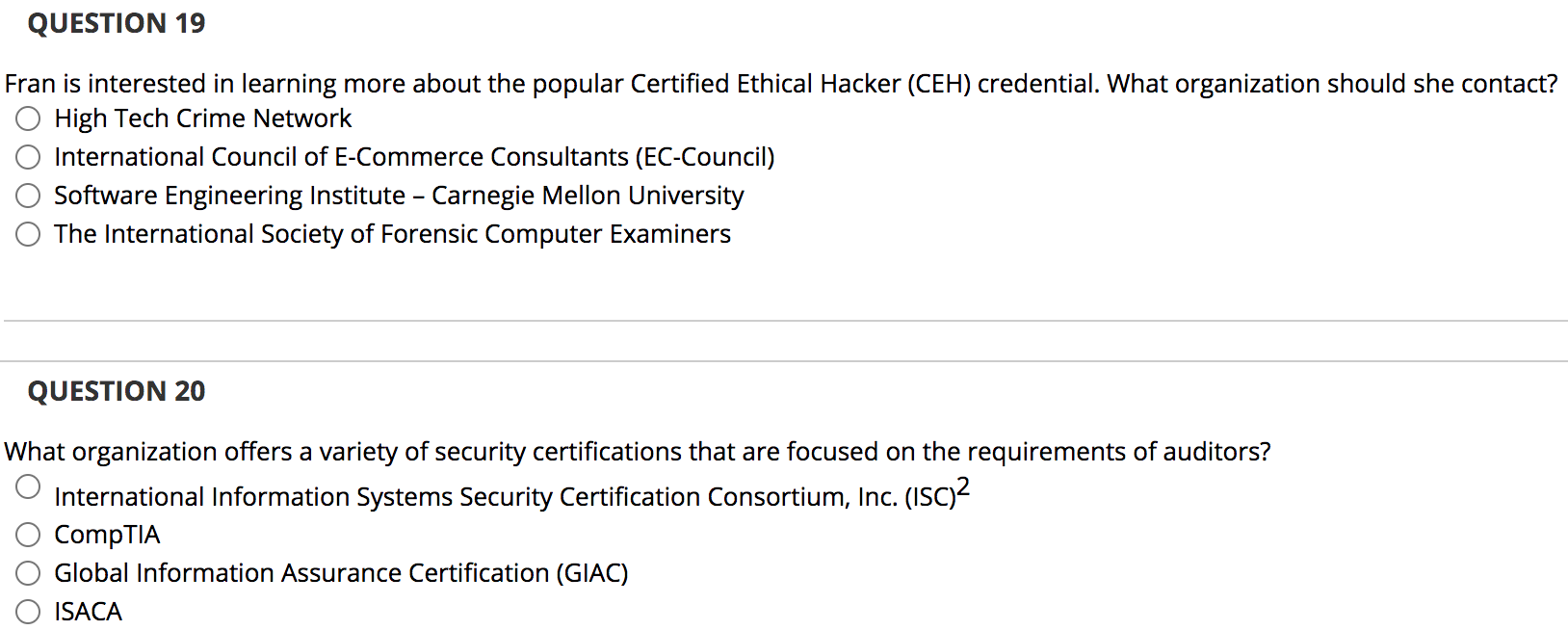 a pathway to satisfy Directive 8140. Although they are called standards, they