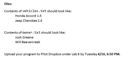 the owners of the vehicles in file owner.txt, Use structure vehicle_details to