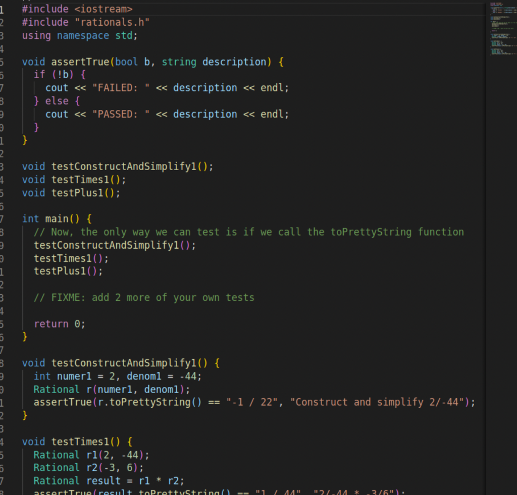 are from last lab and require only minimal modification. The main new