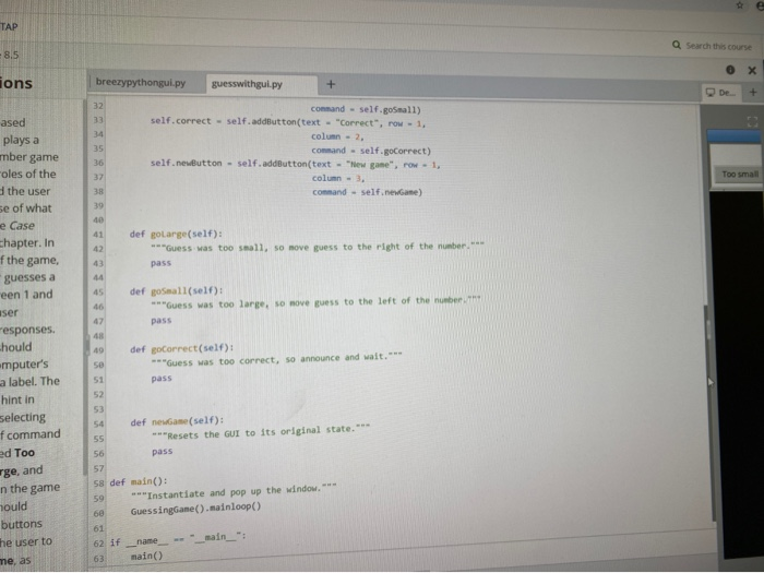 of what they are in the Case Study of this chapter. In