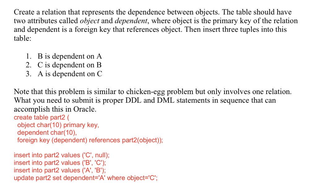 be given in a form like this example? Part 2 (15 marks)