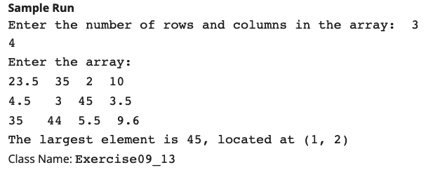 Thank you! *Please modify my Java code, and provide your own code