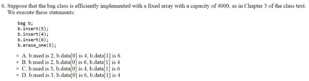 I am told the answer is B? Is this correct? 6. Suppose