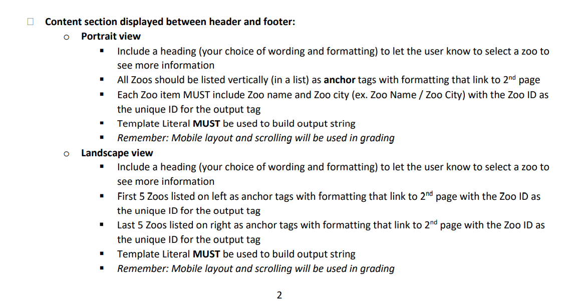 Updates: Be sure you have a viewport META tag Include your user