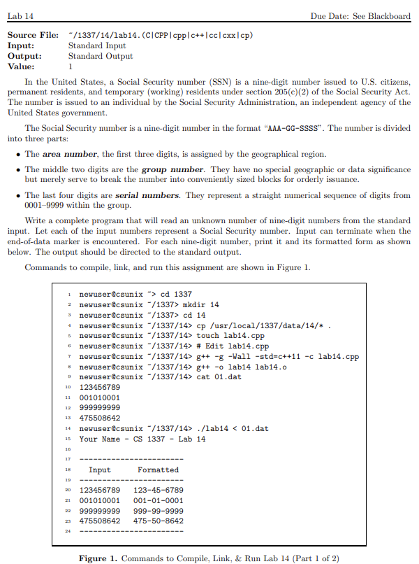 can anyone help me code this? In C++ also utilizing SourceFile:Input:Output:Value:/1337/14/1ab14.(CCPPcppc++cccxxcp)StandardInputStandardOutput1 In