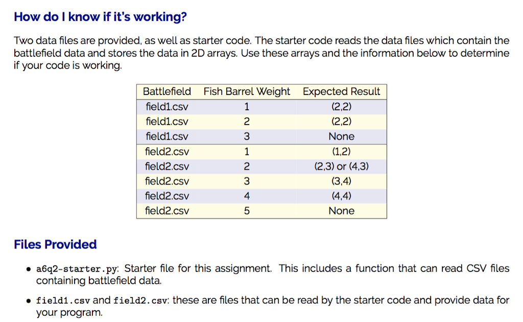 code: import numpy as np ######### PROVIDED FUNCTION, DO NOT MODIFY ############################################