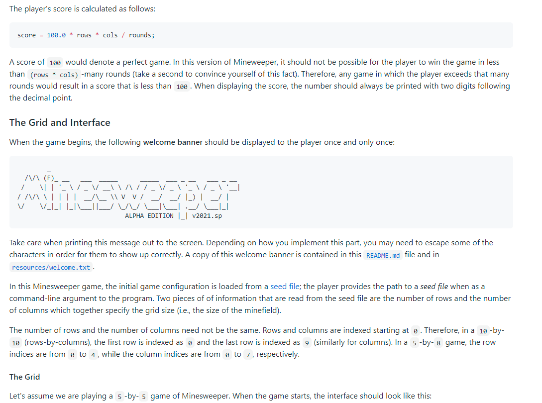 familiar with the majority of aspects of this project through your introductory