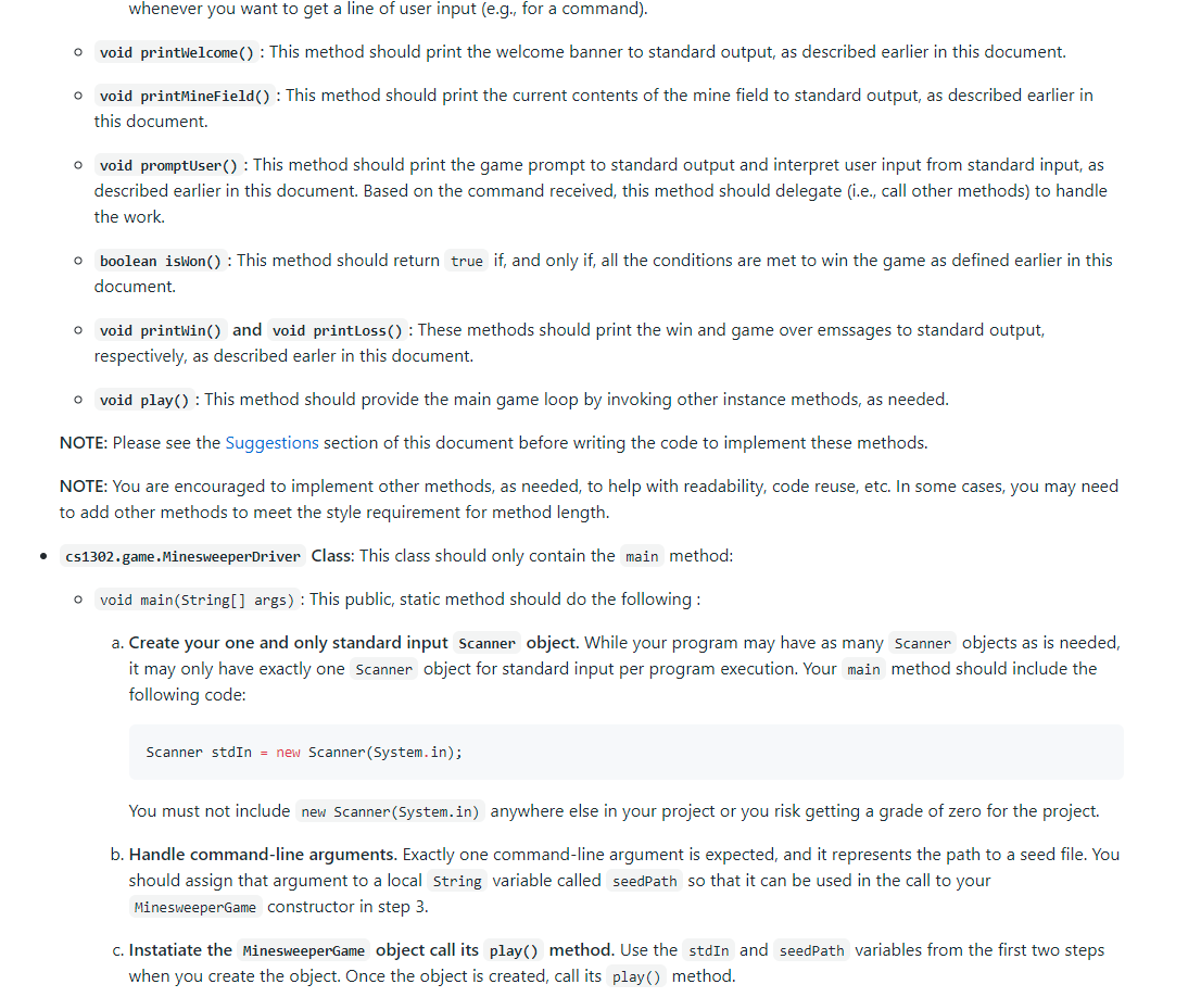 you're familiar with the basic gameplay, then continue reading this project description.