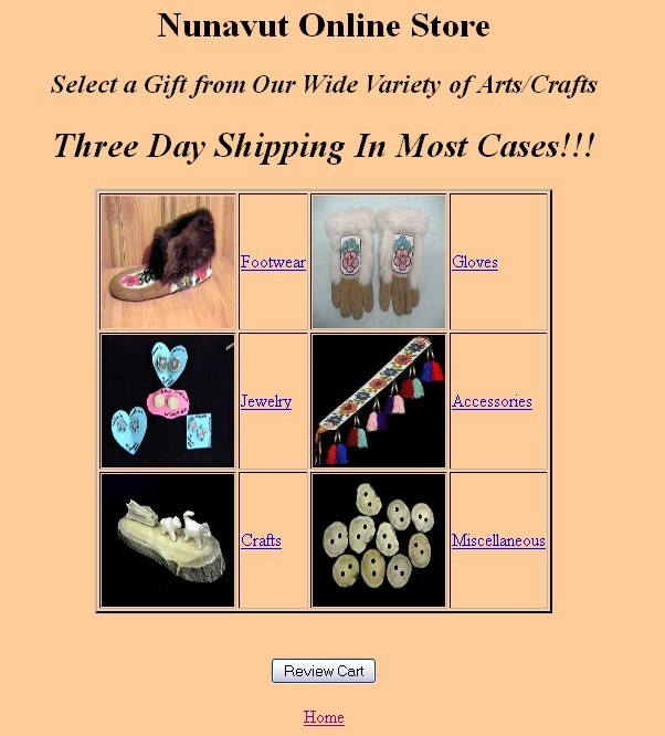 First, modify store_index.html (see Program Assignment 1) by adding the Review Cart