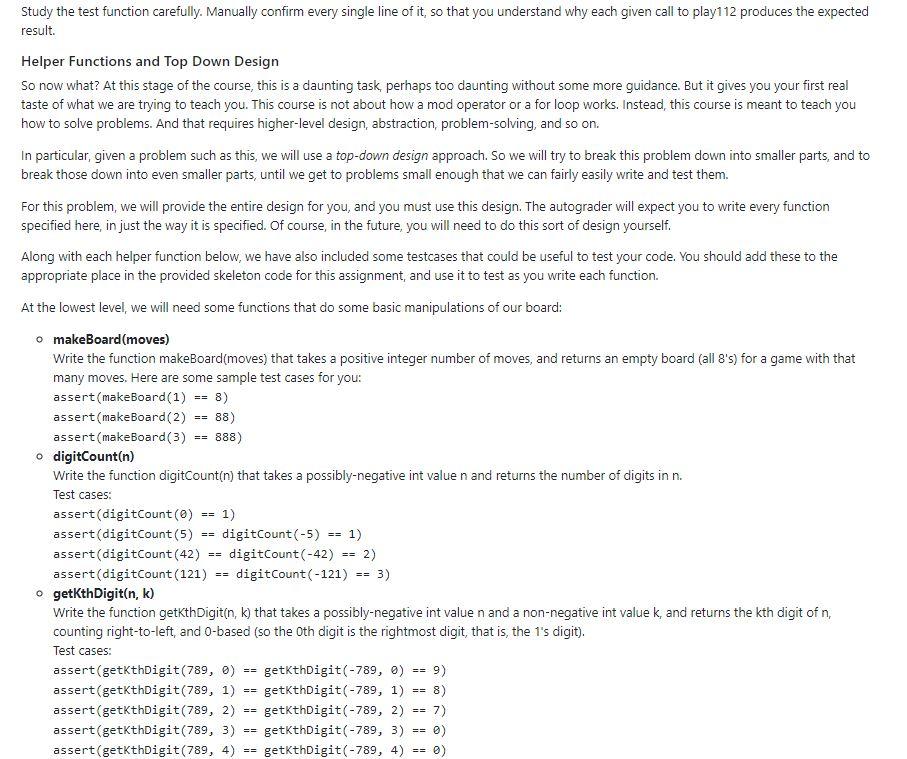 pts] Note: This is a long problem with many parts. Carefully read