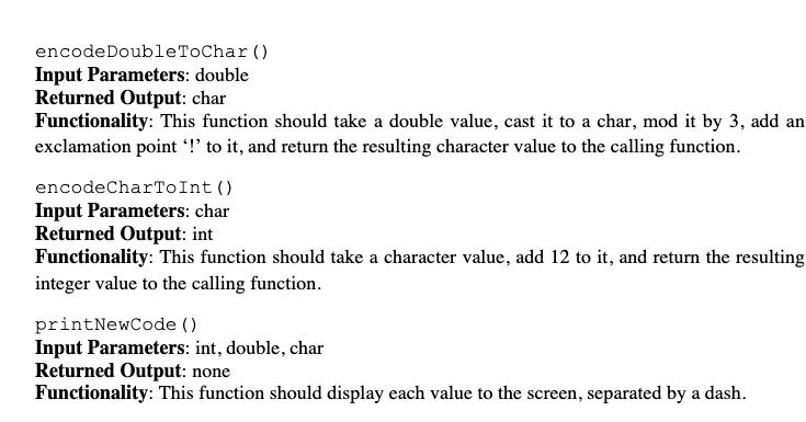 to create a password generator by encoding some user input. The program