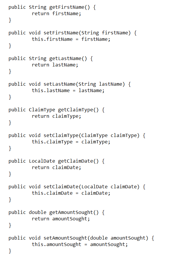 abstract void accrue(); } package insurance; public interface BorrowAgainst { public abstract