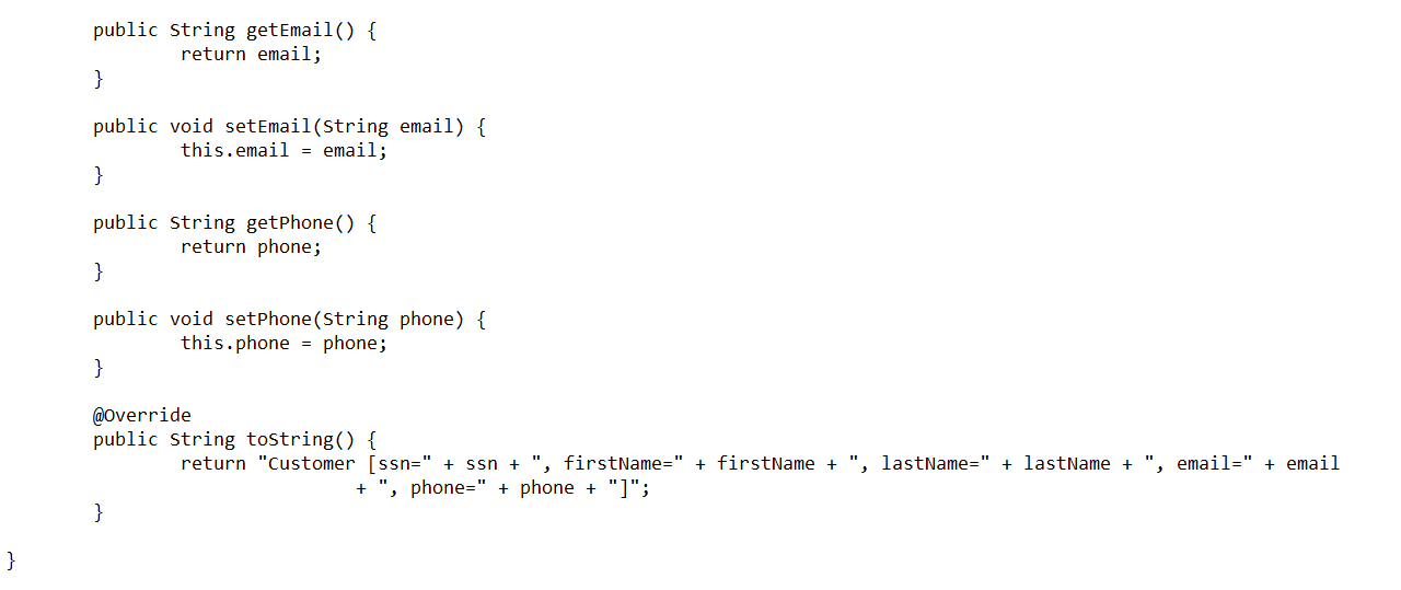 National Insurance Company"); JOptionPane.showMessageDialog(frame, this.tostring()); } } package insurance; import javax.swing.JFrame; import