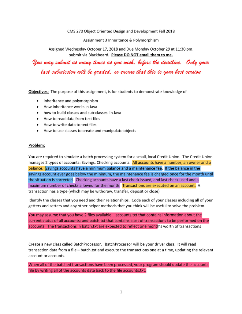  ############################################## My code: ############################################## Accounts.java public class Accounts { public String