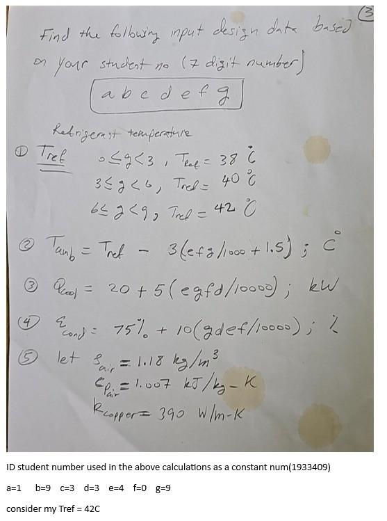 R134a from the given Figure for several vapor percentage - Given the